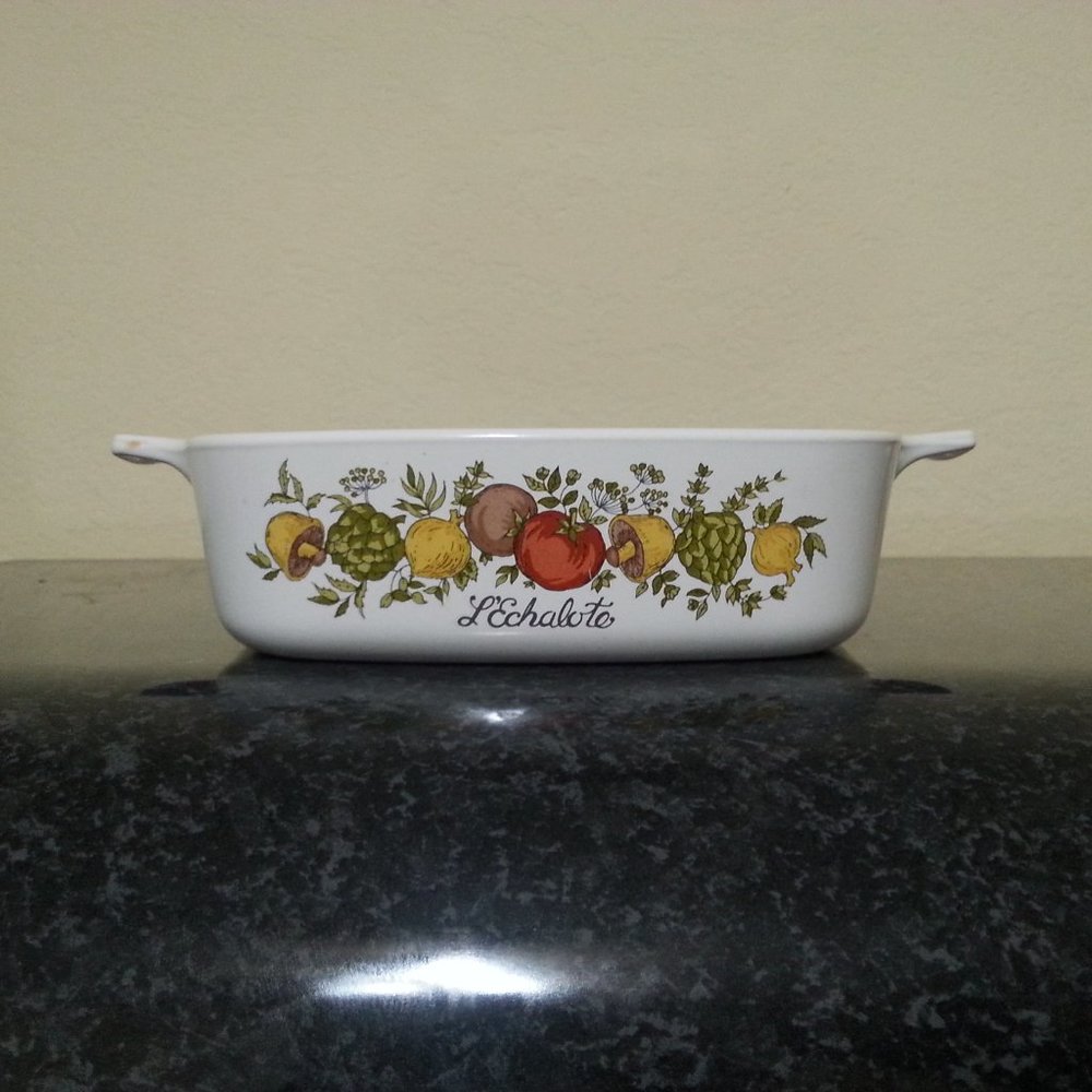 Vintage Corning Corningware Casserole Pan Dish  Lechalote 1.5 Quart